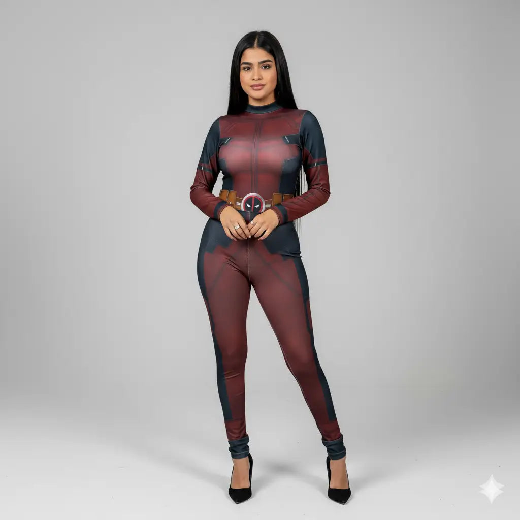 🎃 Enterizo Heroína Halloween 🎃 Roba todas las miradas🎃