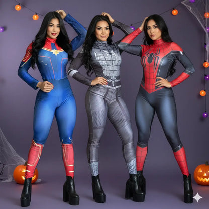 🎃 Enterizo Heroína Halloween 🎃 Roba todas las miradas🎃