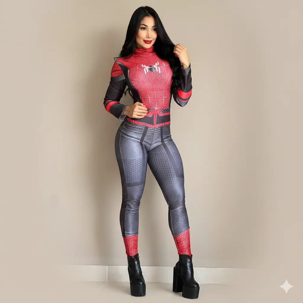 🎃 Enterizo Heroína Halloween 🎃 Roba todas las miradas🎃