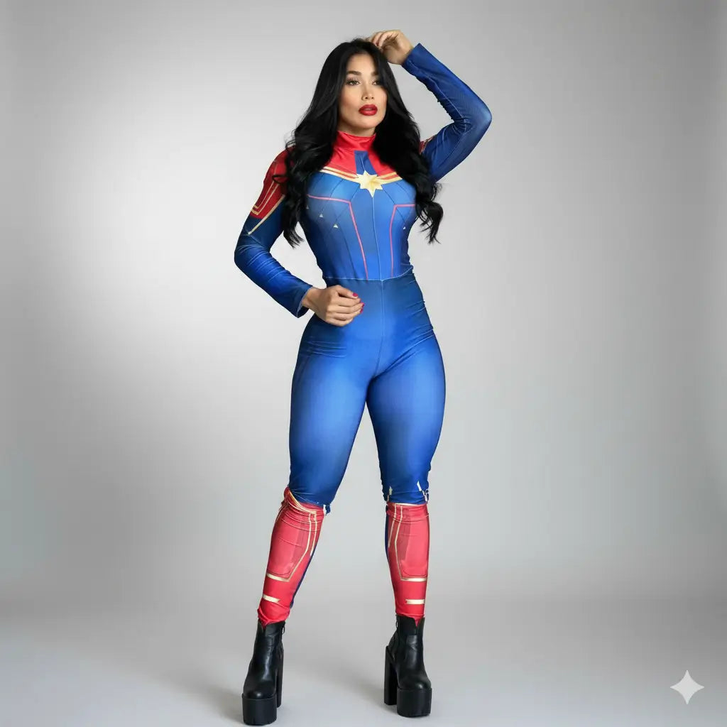 🎃 Enterizo Heroína Halloween 🎃 Roba todas las miradas🎃