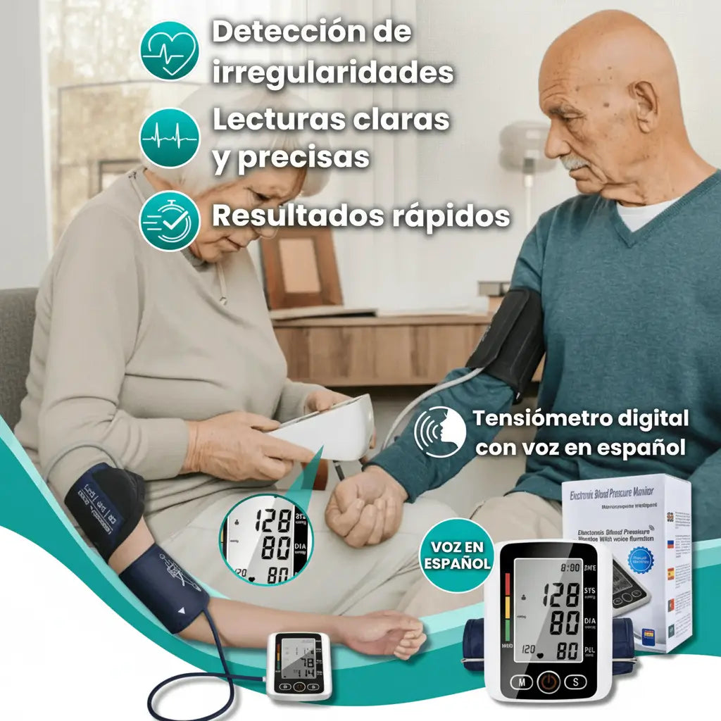 TensioMed™ 🩺 Tensiómetro Inteligente con voz