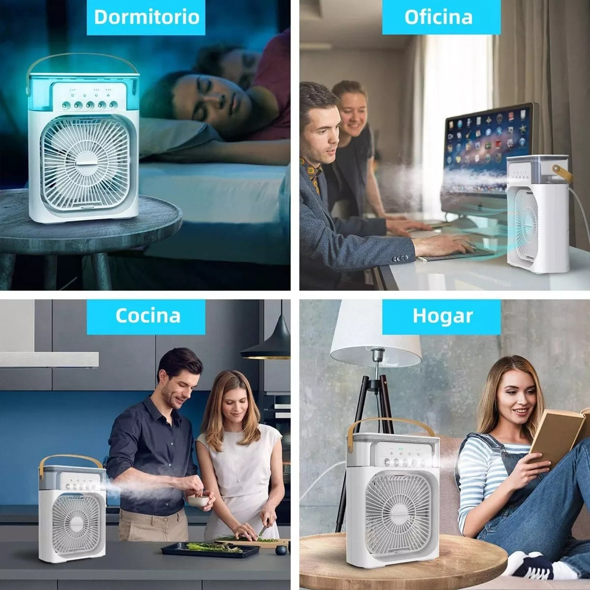 BreezeMate ❄️ Ventilador Enfriador PortátiL