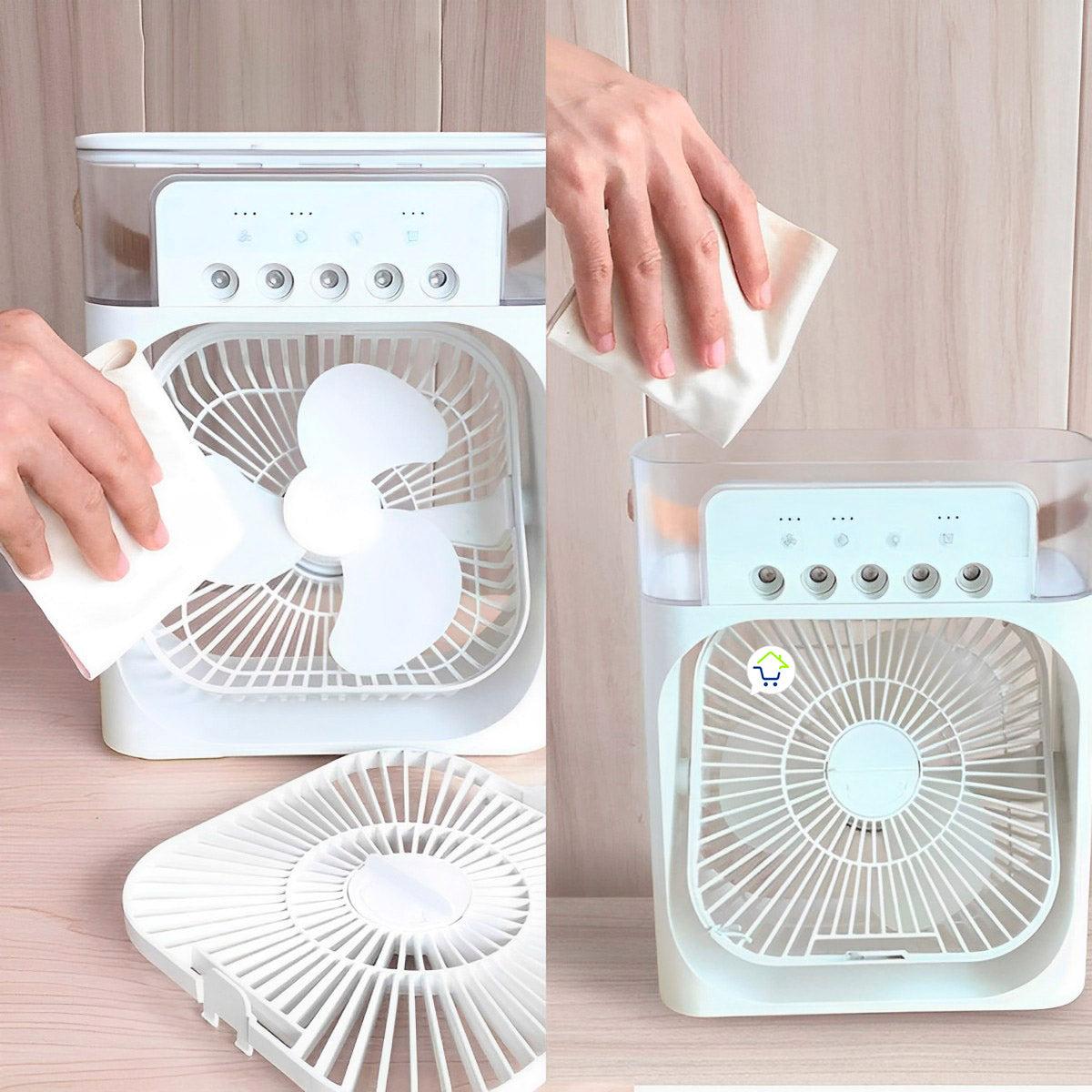 BreezeMate ❄️ Ventilador Enfriador PortátiL