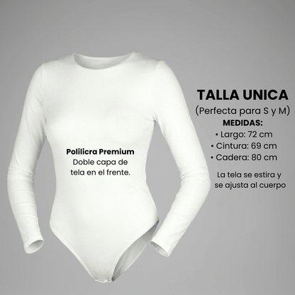 3 Bodies Manga Larga | TALLA UNICA         $119.900,00