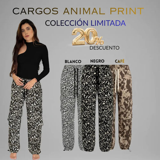 Cargo Animal Print 🔥 Colección Limitada