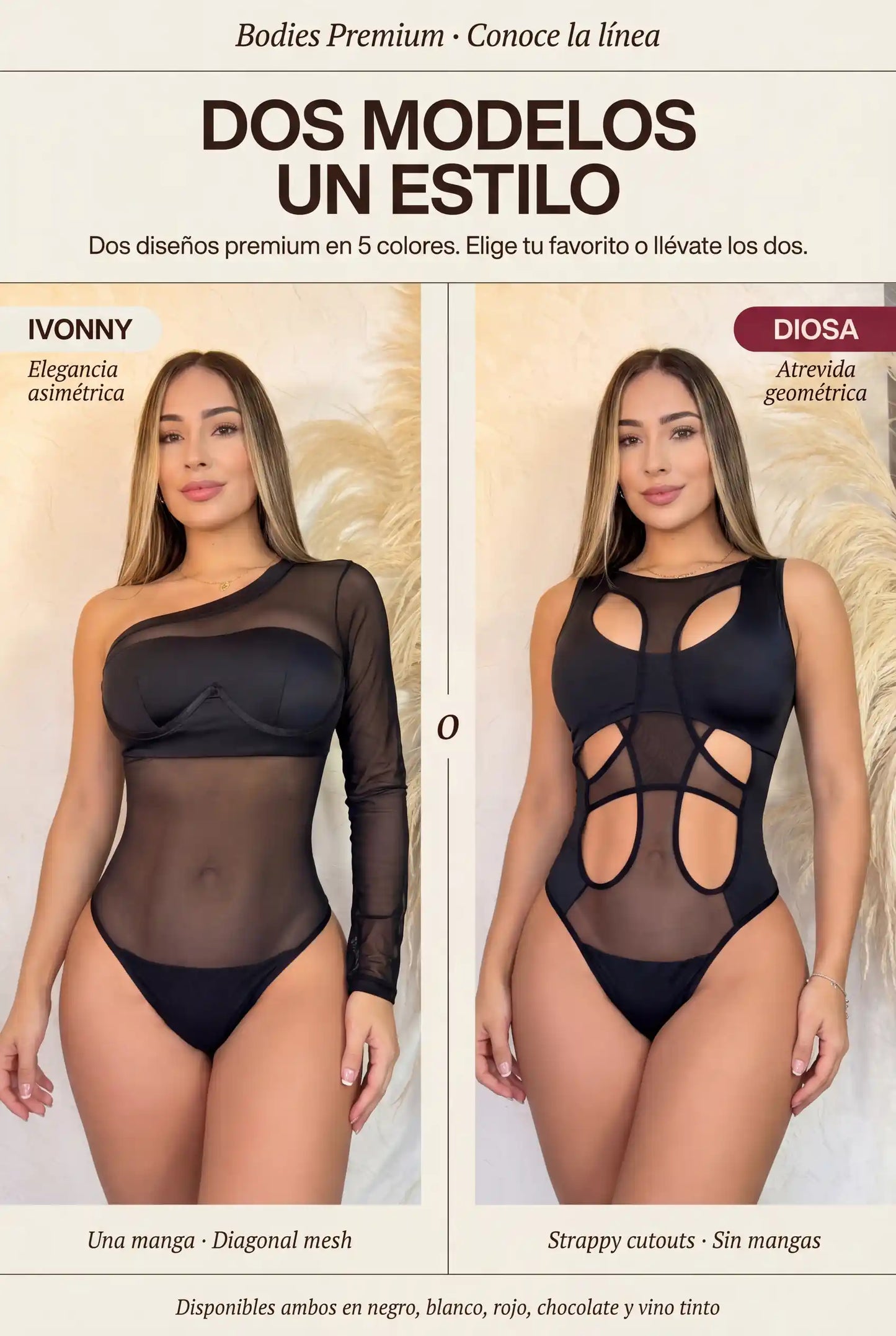 Bodies Premium - Dos modelos Ivonny y Diosa