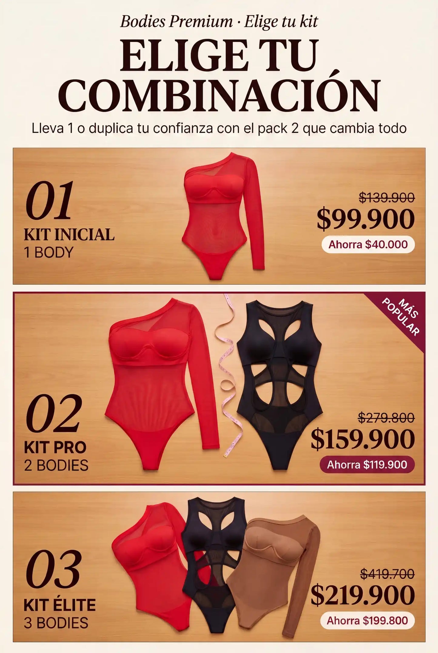 Bodies Premium - Kits 1/2/3 bodies